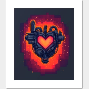 Pixel Love Posters and Art